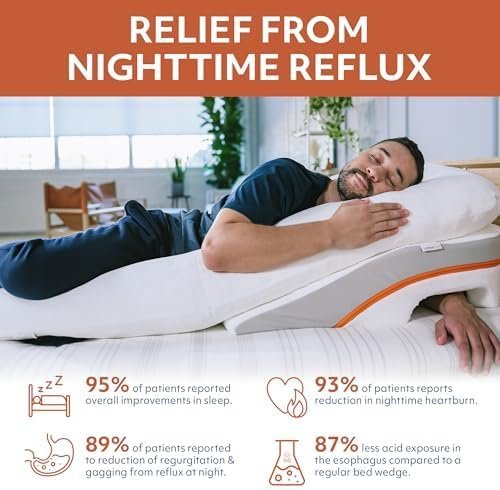Best Pillows for Acid Reflux – MedCline Reflux Relief System