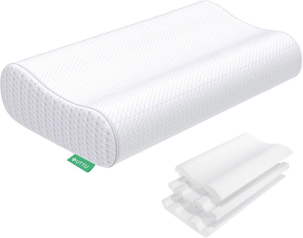 Best Pillows for Back Sleepers – UTTU Sandwich Memory Foam Pillow