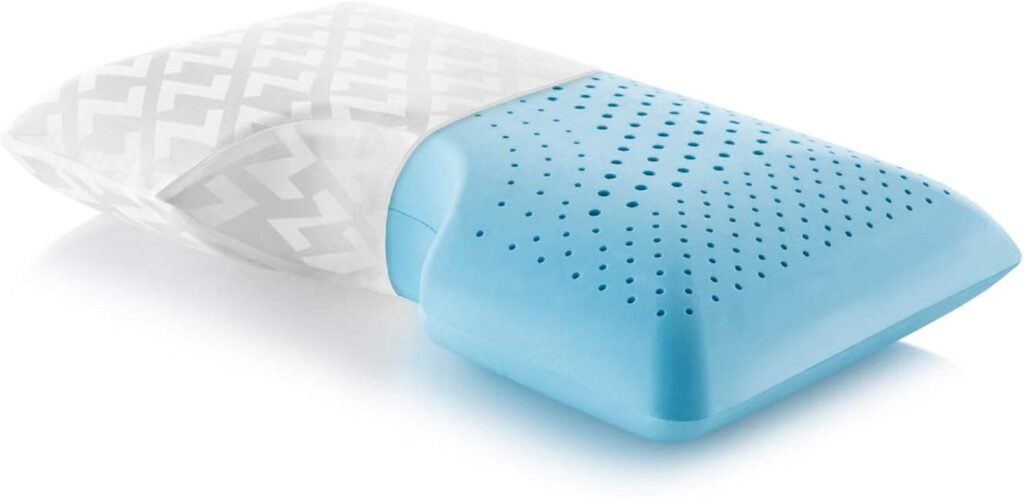 Best Pillows for Fibromyalgia – Malouf Zoned Dough Gel Memory Foam Pillow
