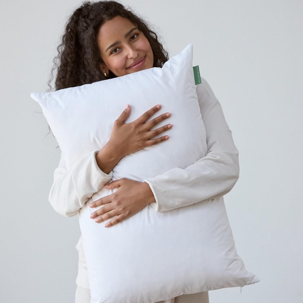 Best Pillows for Back Sleepers – Avocado Green Pillow