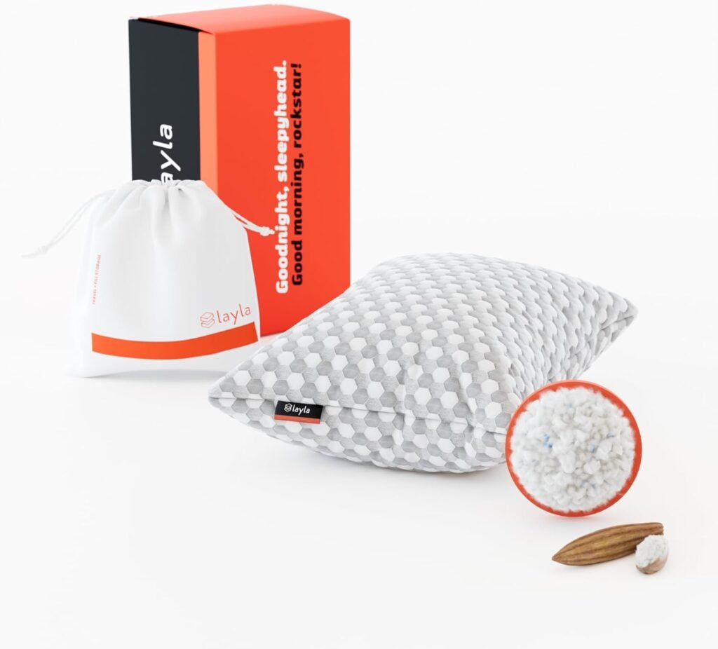 Best Pillow for Shoulder Pain – Layla Kapok Pillow