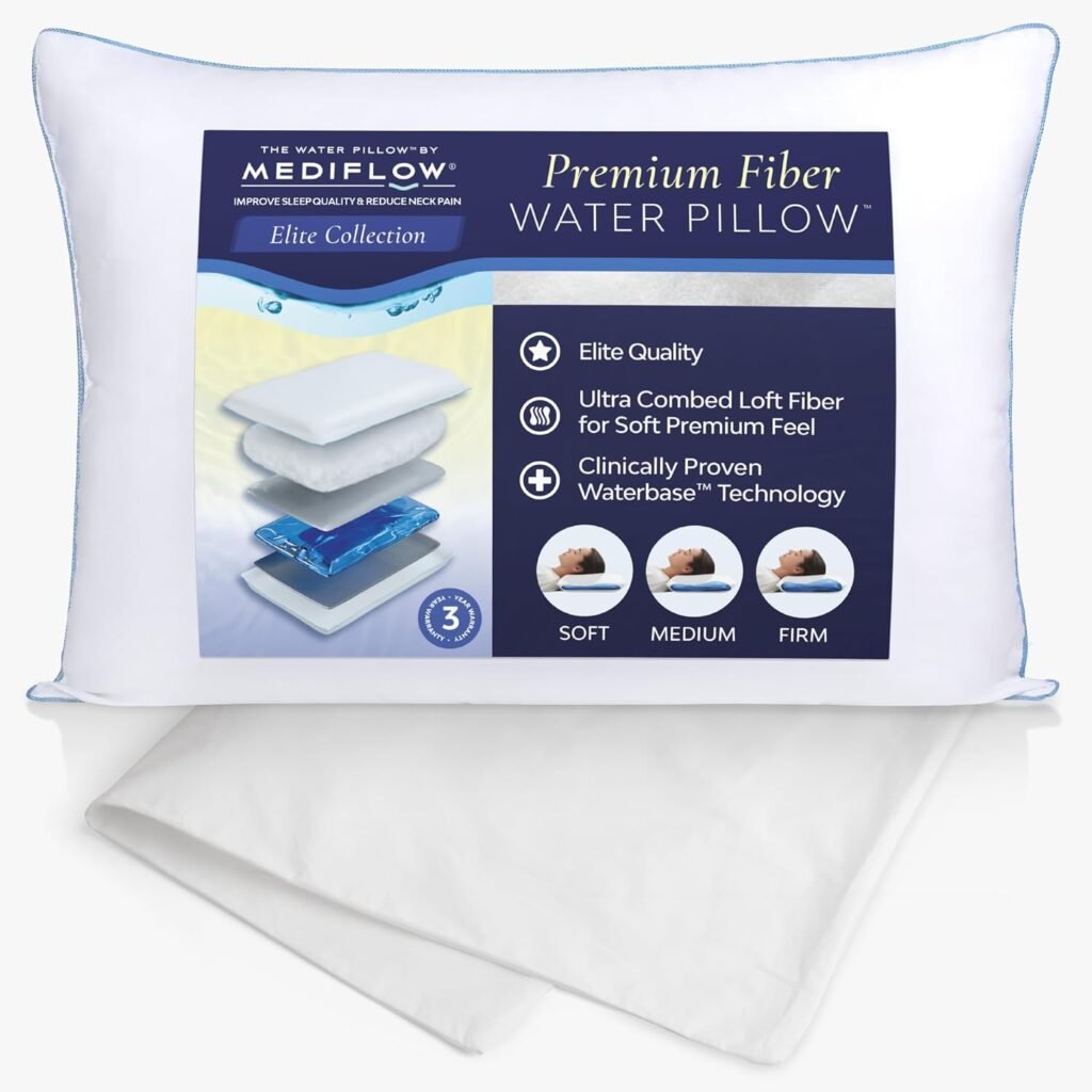 Best Pillows for Ear Pain – Mediflow Water Pillow