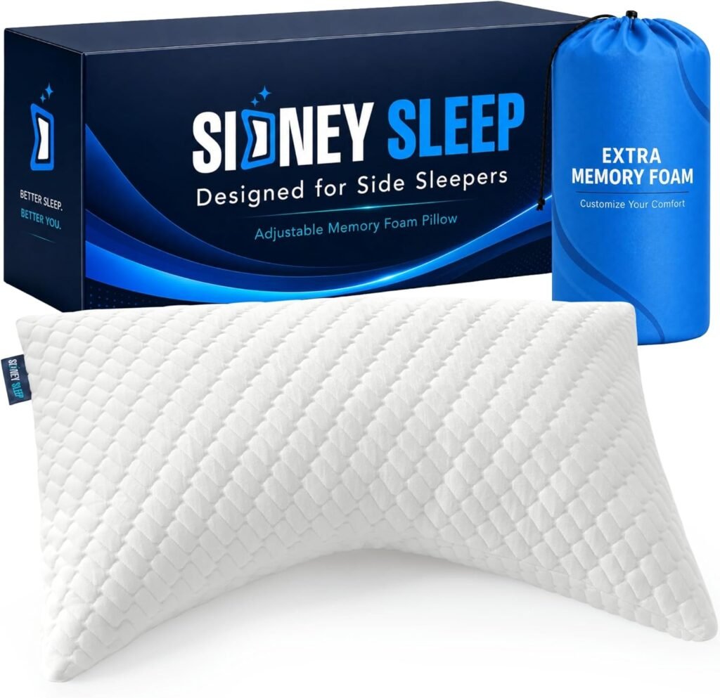 Sleep Artisan Luxury Side Sleeper Pillow - Best Pillow for Neck Pain for Side Sleepers