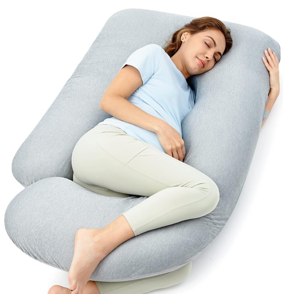Best Pillows for Pregnancy – Momcozy U-Shaped Pregnancy Pillow