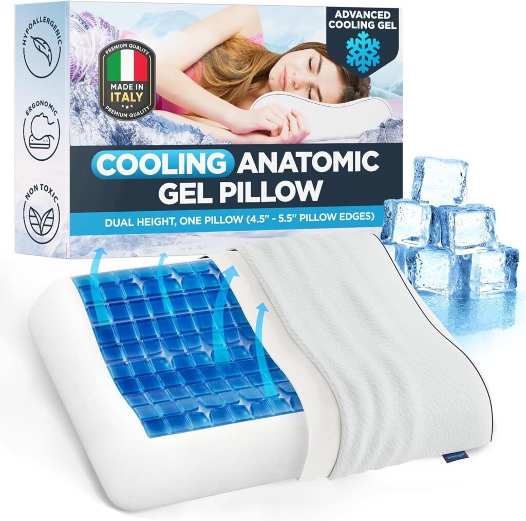 Best Pillows for TMJ Pain – Technogel Anatomic Pillow