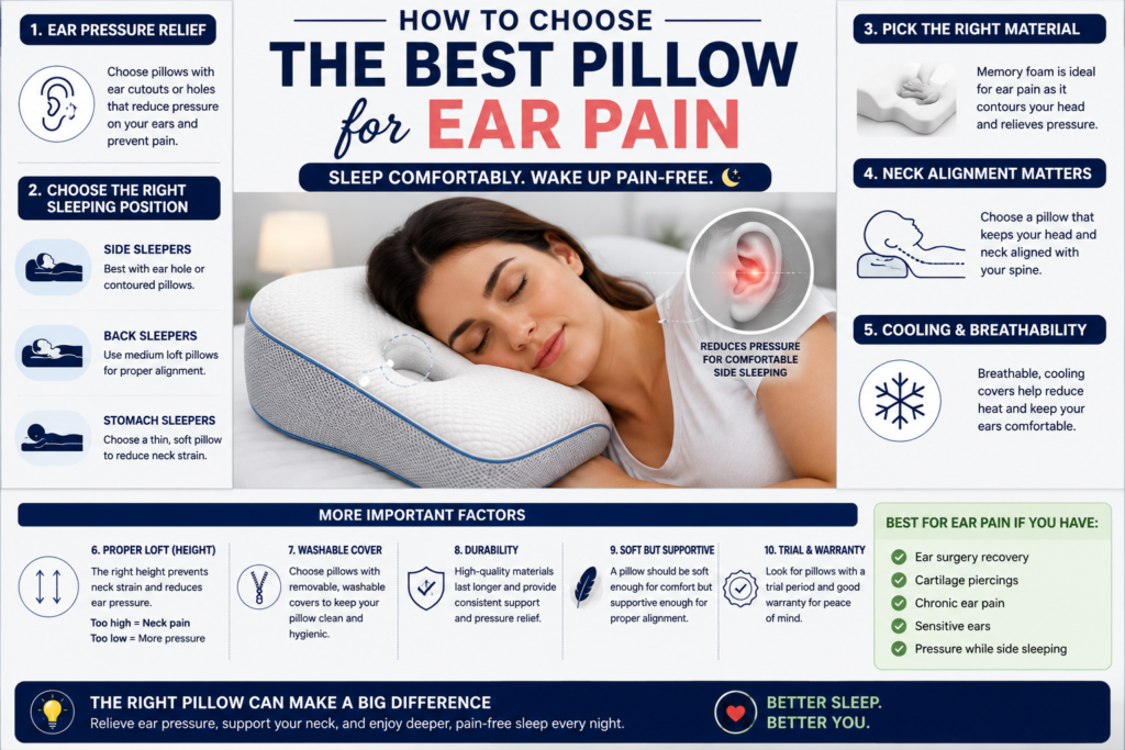 Best Pillows for Ear Pain Buying Guide