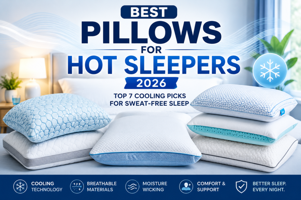 Best Cooling Pillows for Hot Sleepers in 2026
