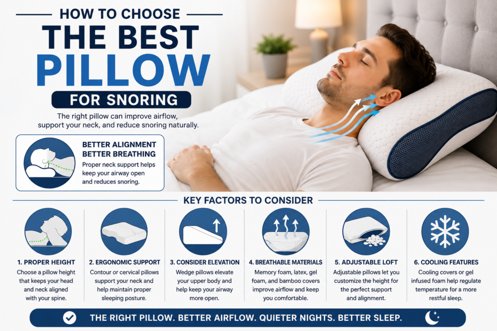 Best Pillows for Snoring Buying Guide