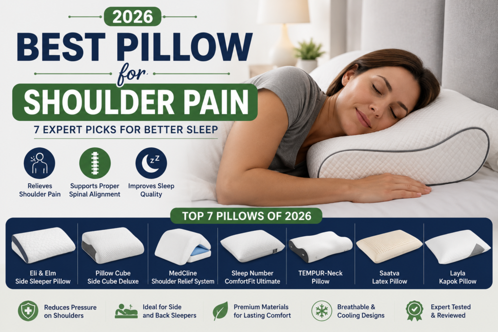 Best Pillow for Shoulder Pain for Better Sleep in 2026